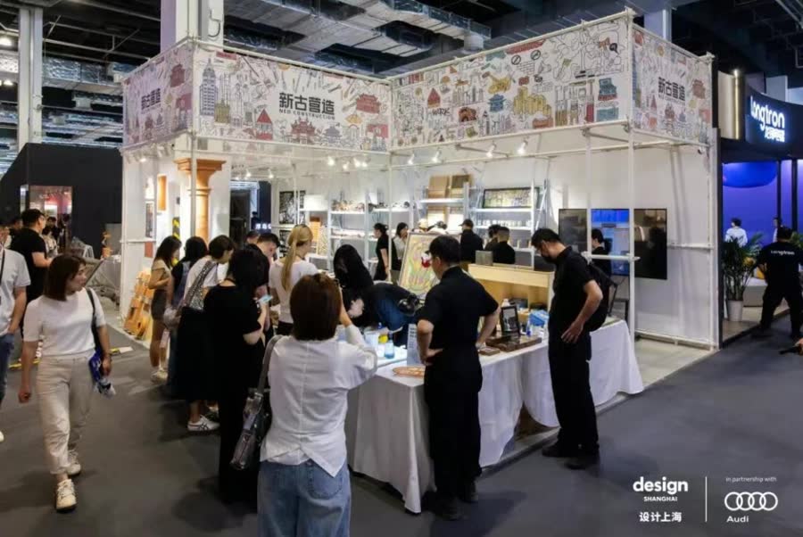 文物建筑保护修复成果展位现场